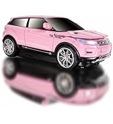 Wireless Mouse Car Computer Mouse for PC Laptop (Milk Tea Pink)