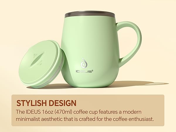 insulated coffee mug handle