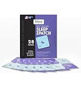 Klova Sleep Support Patches with Ashwagandha, L-Theanine, Hops, Melatonin, Valerian, GABA and Oth...