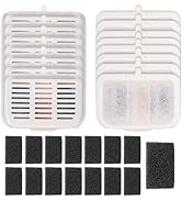 VIKOS Products 15-Pack Filter Unit Rect Set for PET-KIT Fits EVERSWEET MAX Cordless Water Fountai...
