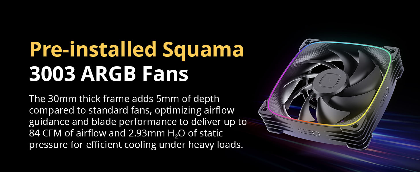 3003 ARGB FANS