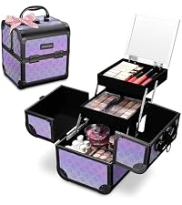 BYOOTIQUE Rolling Makeup Case 4in1 Cosmetology case on wheels Makeup Artist