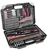 COMOWARE Drill Bit Set, 246 Pcs Drill Bits for Cordless Drill, Drill Driver Bit Set for Wood, Met...