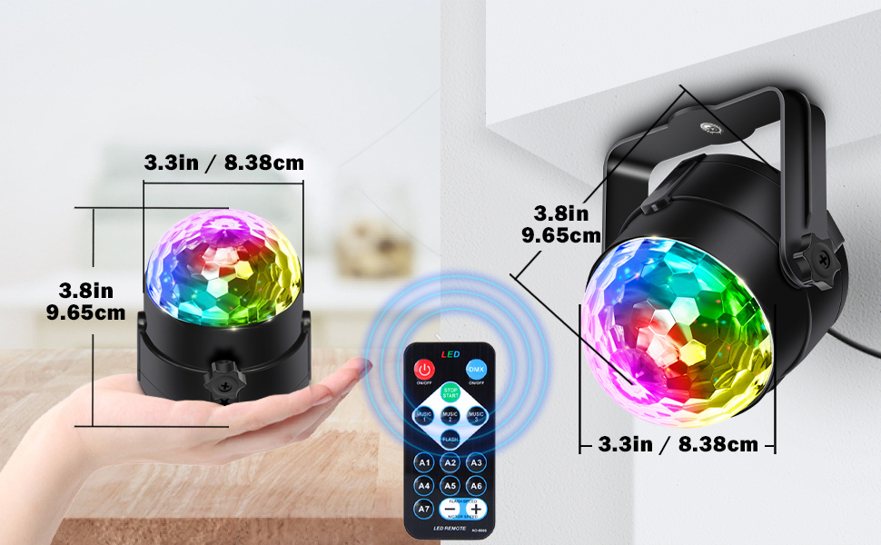 disco ball party lights