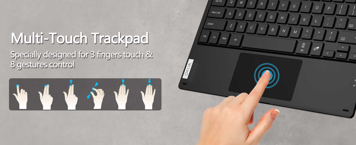 surface pro keyboard for 7+/7/6/5/4/3 Microsoft surface pro keyboard type cover wireless bluetooth
