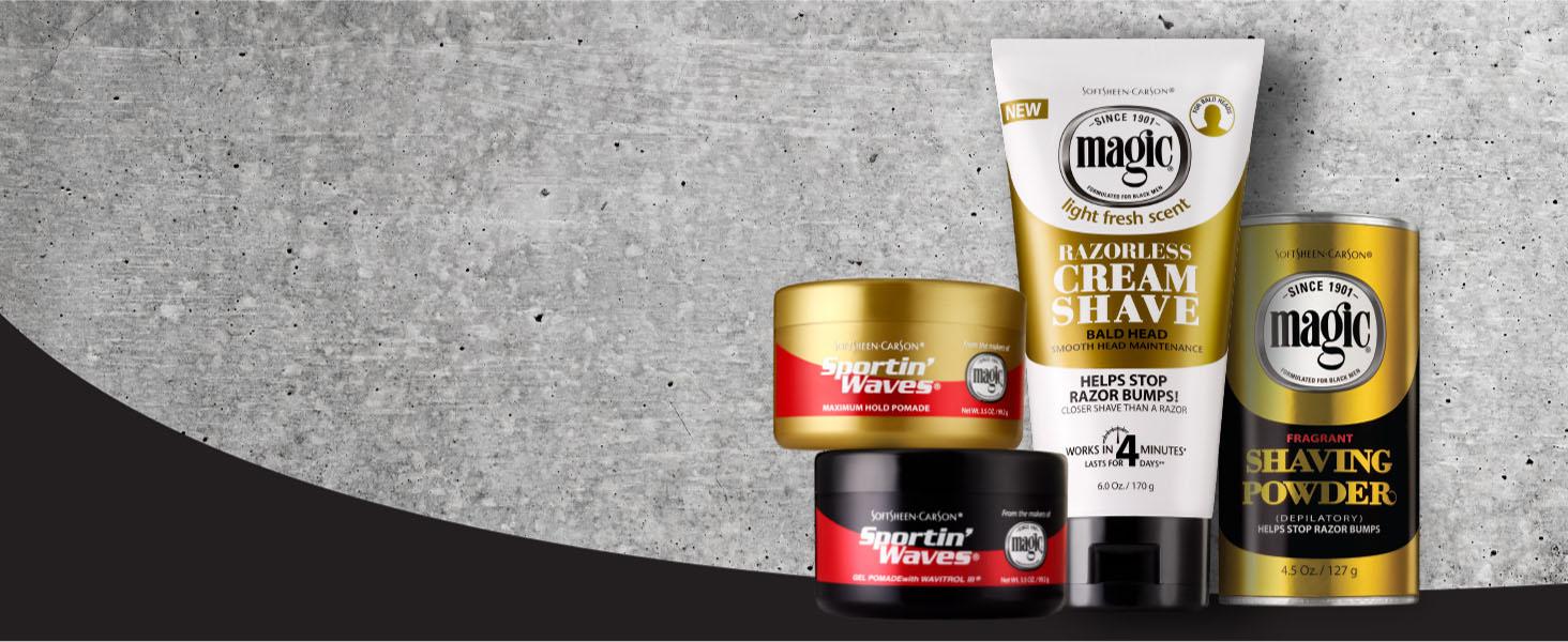 magic family, magic shave, razorless shaving, for the face, shaving, shave cream, shaving cream