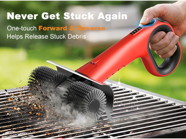 electric bbq grill brush