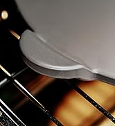 Old Stone Pizza Kitchen Glazed Round Pizza Stone with Handles for Oven and Grill, 15 inch