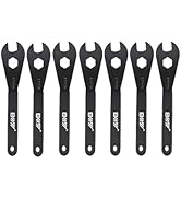 KMRDND Bike Cone Wrench Set Tool, Bicycle Wheel Hub Axle Nut Installer Remover Cycling Wrench (Wr...