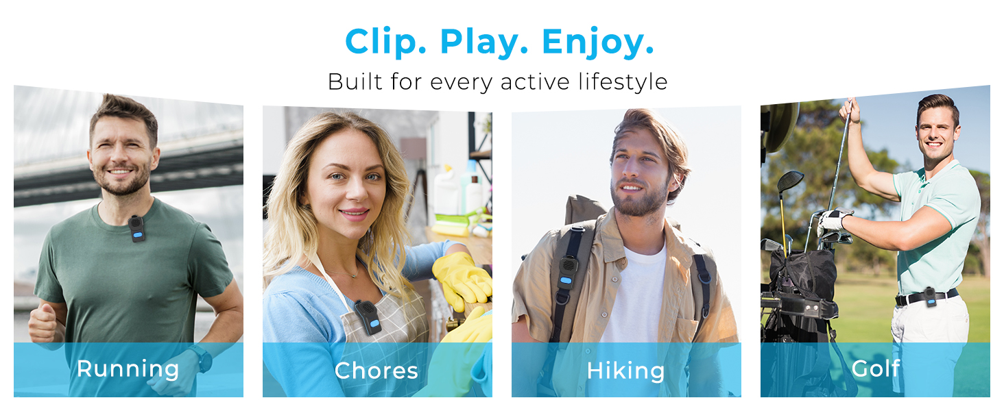 clip speaker bluetooth