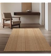 MatEssenz 3x5 ft Area Rug - Machine Washable Non-Slip Boho Rug for Living Room, Woven Rug for Bed...
