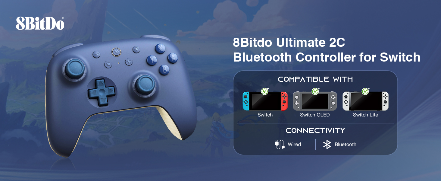 8bitdo ultimate 2c controller
