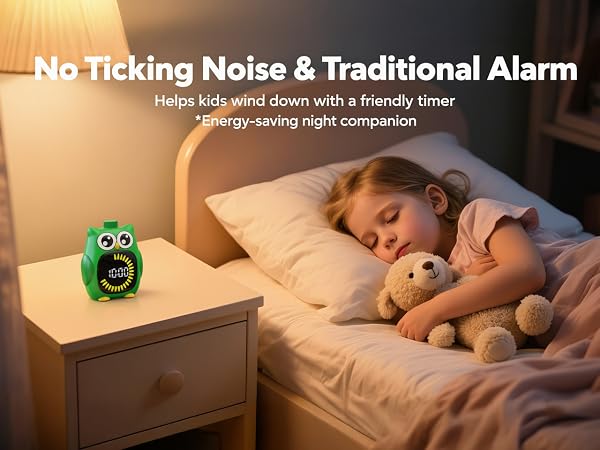 No Ticking Noise and Traditional Alarm