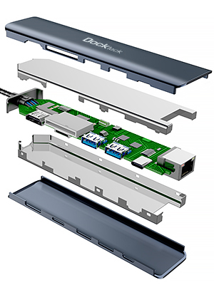 hub USB C 4K 60Hz adapter