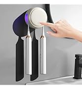Toothbrush Holders for Bathrooms,Rechargeable Travel Toothbrush Holder,Home Wall Mounted Toothbru...