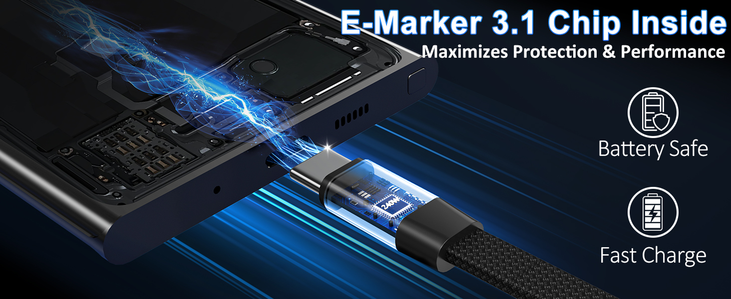 240 w stand data cable charger