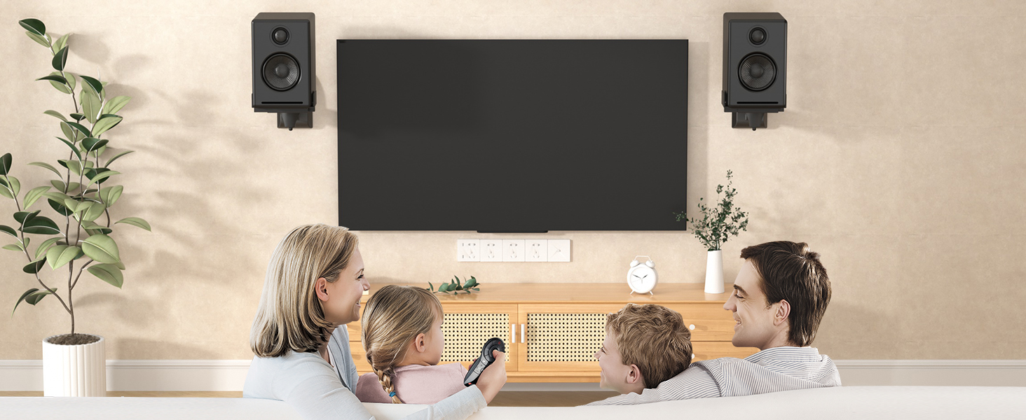 bookshelf speaker wall mount