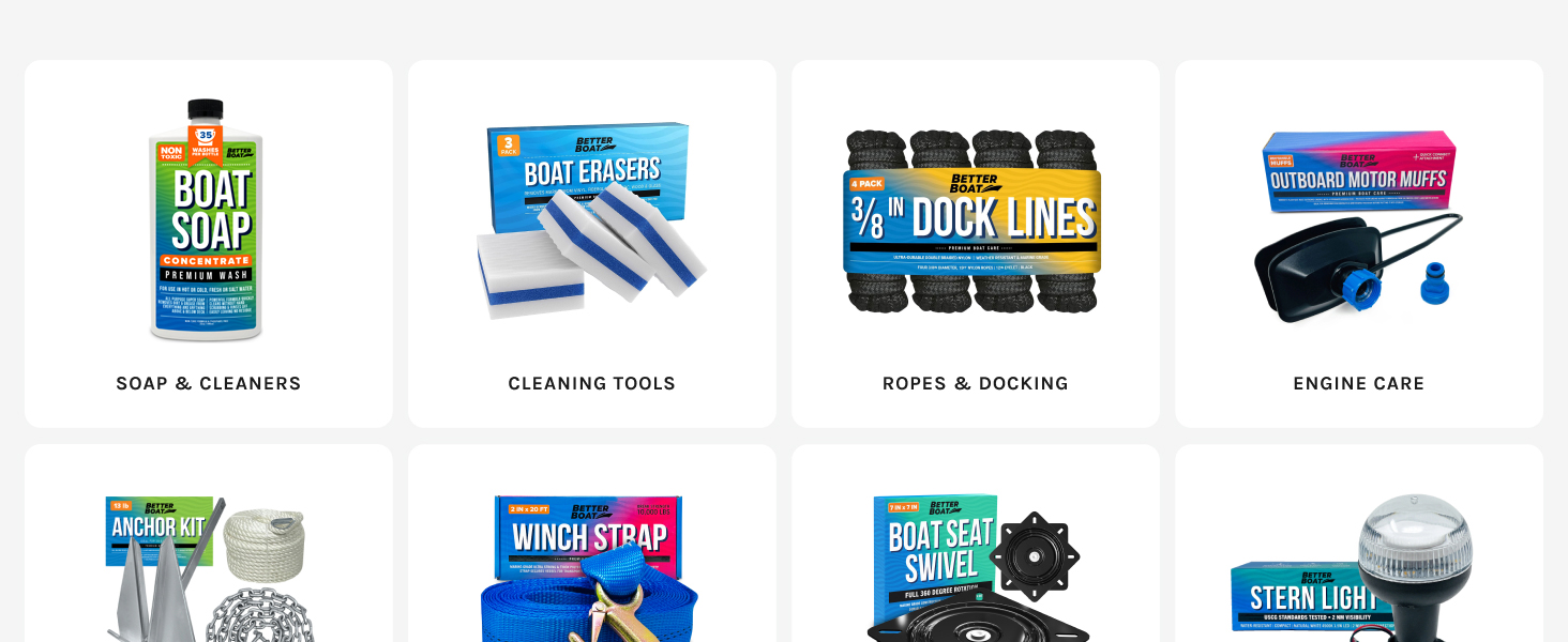 boat supplies and boat accessories and pontoon supplies
