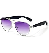 Piluyaa Smart Sunglasses with Bluetooth 5.4 for Men/Women, Auto On/Off Hall Sensor, HD Stereo Sou...