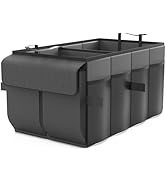 Beicarin Car Trunk Organizer Storage Box - Collapsible Car Boot Organizer Tidy Cargo Storage Box ...