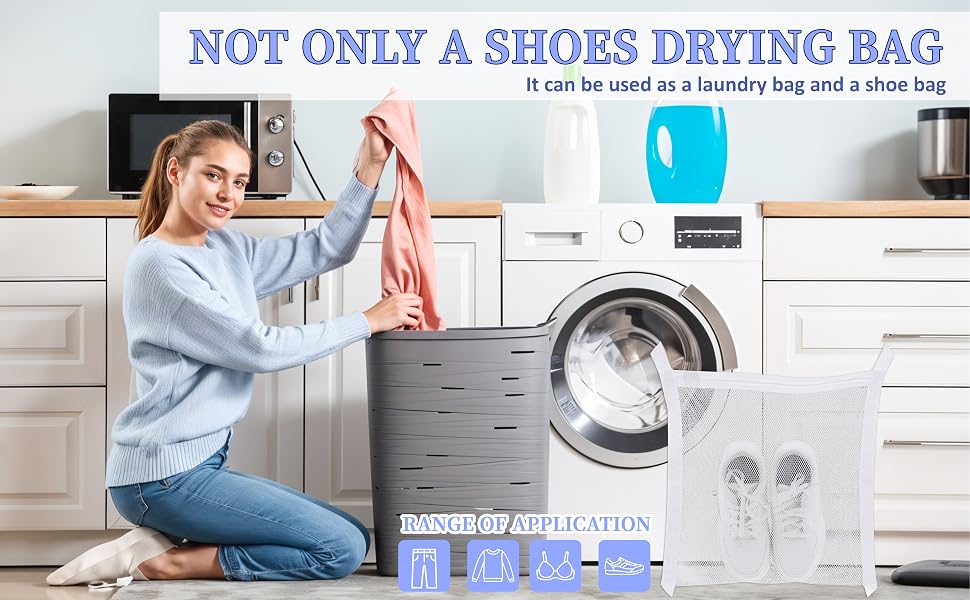 Shoe Washing Machine Bag