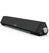 BLUEDEE Computer Speakers for Desktop PC, Computer Sound bar, HiFi Stereo Speakers for Computer D...