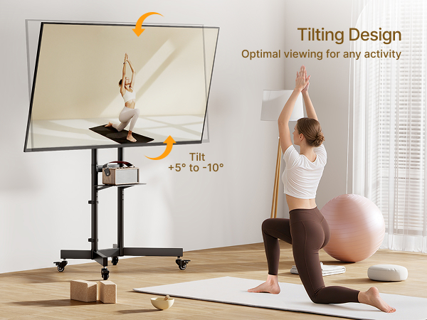 mobile tv stand
