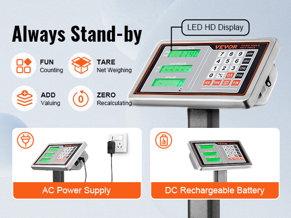 digital scale large platform