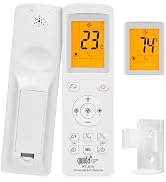 Backlit Universal AC Remote Control °F/°C Modes LCD Air Conditioner Controller for Mitsubishi FUJ...