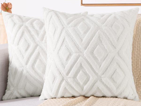 Faux Fur Pillow Covers