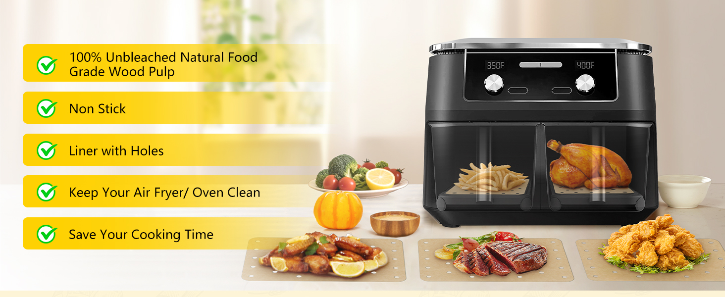 Air fryer liners