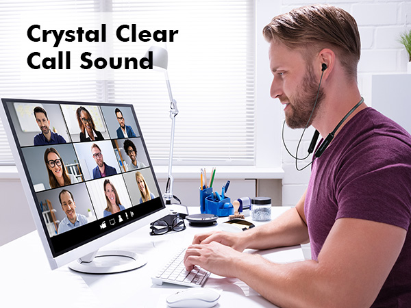 Advanced Bluetooth V5.2 Connectivity Headphone for Work