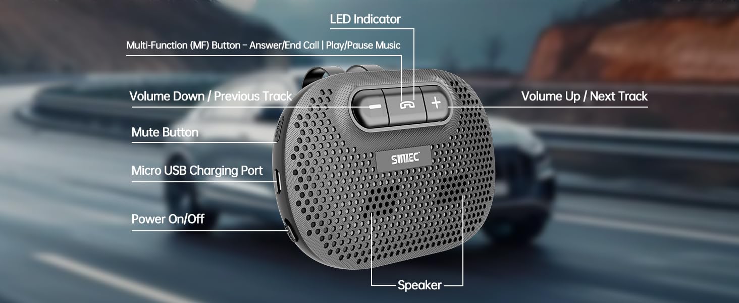 car bluetooth speaker