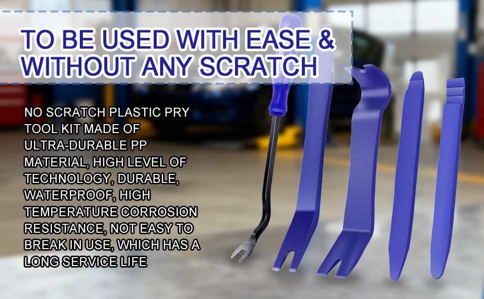 Auto trim removal tool kit