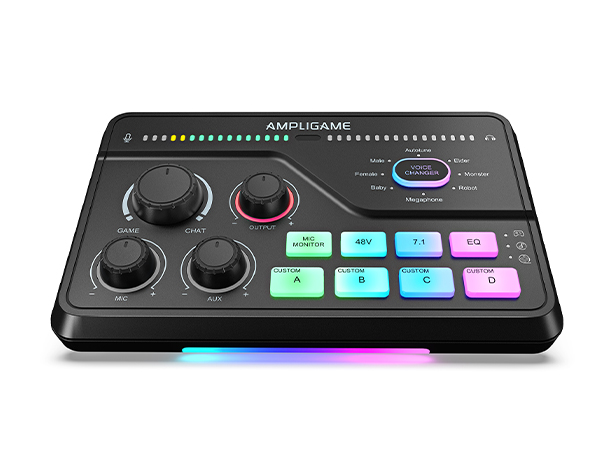 gaming audio mixer