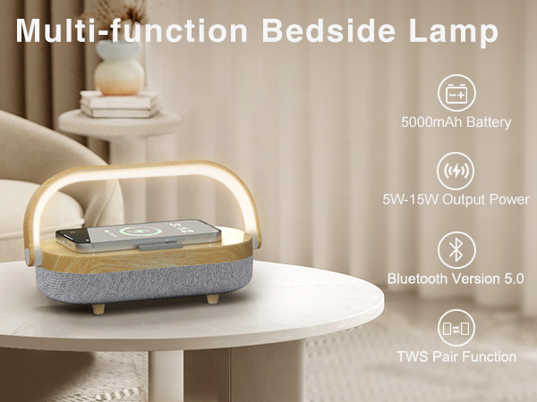bluetooth speaker lamp