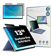 SenseAGE - Magnetic Privacy Screen Protector for Surface Pro 13 Inch (11,10, X, 9, 8), Anti-Blue ...