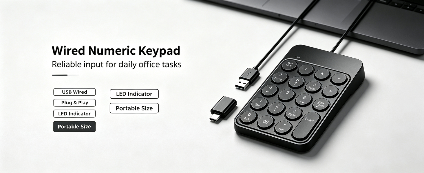 numeric keypad