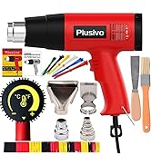 Heat Gun 2000W Fast Heat Heavy Duty Hot Air Gun Adjustable Temperature Control 122~1112? (50-600?...