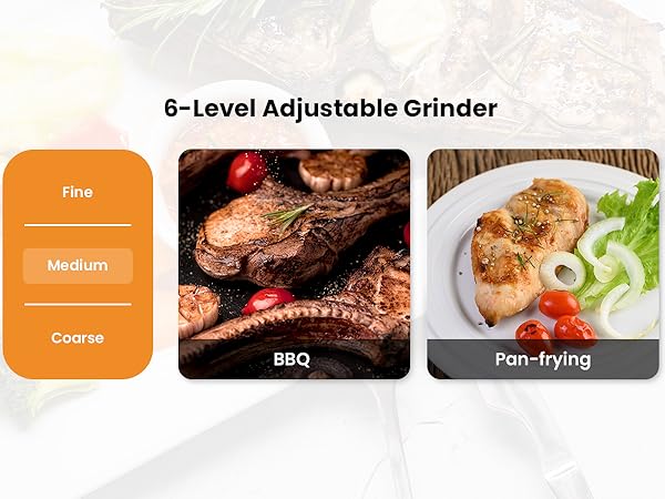 salt and pepper grinder set