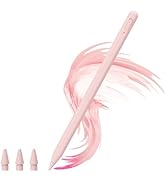 Uogic Stylus Pen for iPad, 14 Mins Fast Charging, Palm Rejection, Bluetooth, Active Pencil for (2...