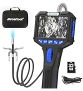 MR CARTOOL N150 Articulating Borescope, 210° Two-Way Endoscope Camera with 0.24in IP67 Waterproof...