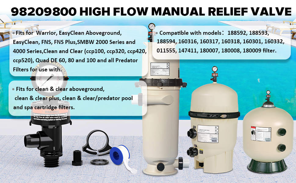 pool filter high flow air relief valve for pool filter pool filter pressure gauge air relief valve