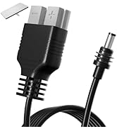 DAIERTEK Starlink Mini DC Power Cable, 9.8FT 18AWG with SB50 Plug & 5.5x2.1mm DC Male, 60W 12-48V...