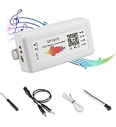 RGBZONE WS2812b WS2811 SP107E Music Bluetooth Controller, DC 5-24V, Support LED IC Chip Suit for ...