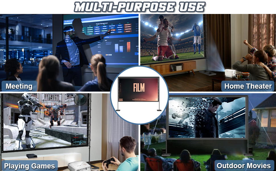 projector screen stand