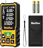 Laser Measure,DEGLASERS 328 Feet Green Laser Measurement Tool with Angle Sensor,Measure Distance,...
