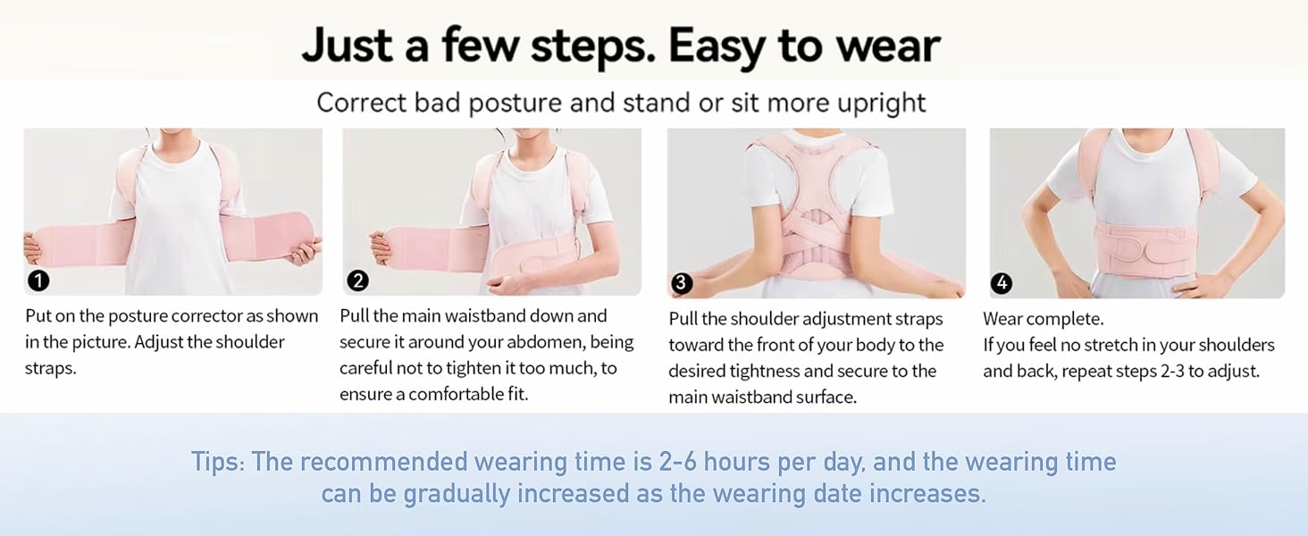 Back Brace Posture Corrector for Kids