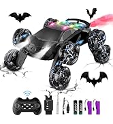 Terucle 8WD Remote Control Car, 2.4Ghz RC Cars with Spray &amp; Cool Light, Kids Toys Electroplating ...