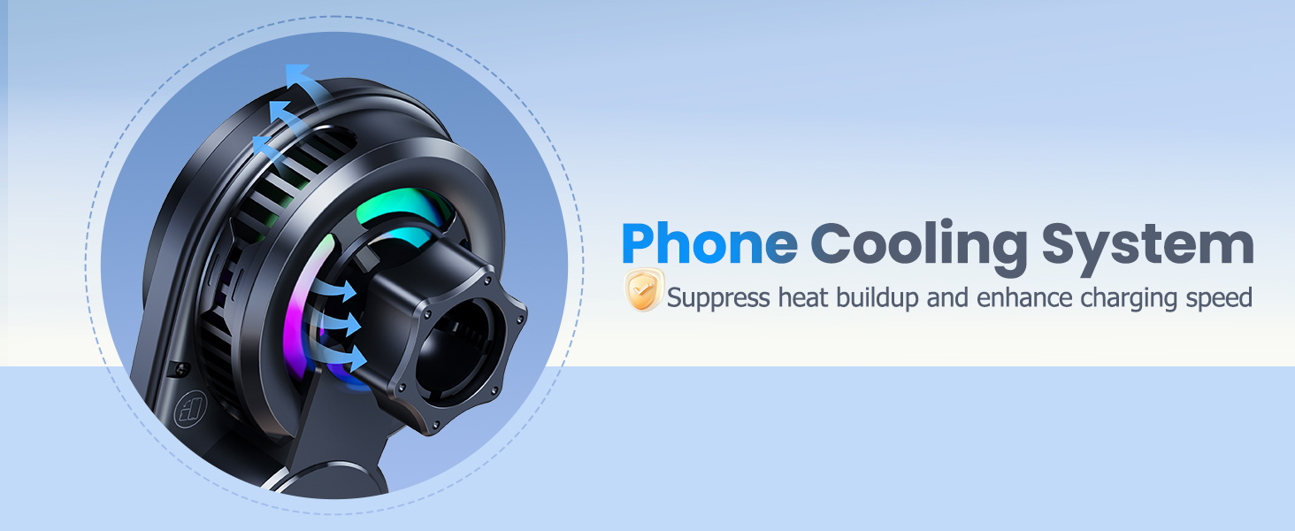 In 2026, xuenair magsafe charger car mount upgraded with a silent air-cooling system